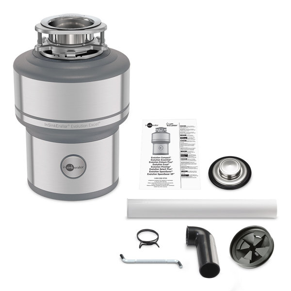 InSinkErator Evolution 1 HP Continuous Garbage Disposal &amp; Reviews | Wayfair